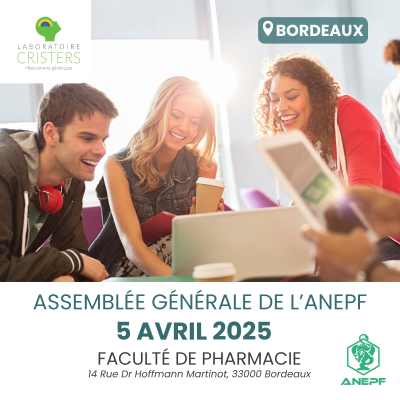 10/03/2025 : VENEZ NOUS RENCONTRER AU CONGRÈS DE L'ANEPF !