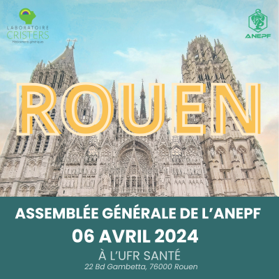 01/04/2024 : Venez nous rencontrer à l'Assemblée Générale de l'ANEPF !